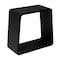 Alfi Brand Black Matte Solid Surface Resin Bathroom / Shower Stool ABST55BM - alternate 1